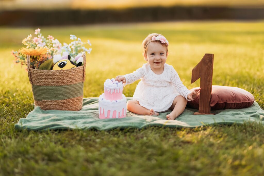 Sesja rodzinna z okazji roczku – Przylasek Rusiecki